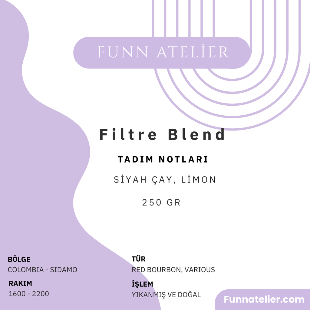 Filtre Blend Kahve Çekirdeği 250 g