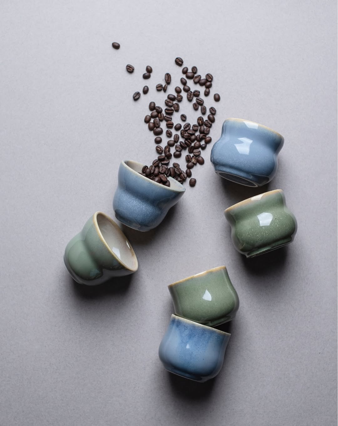 Bonna Porselen Sky Sand Aroma Lab Kahve Fincanı - Funn Atelier