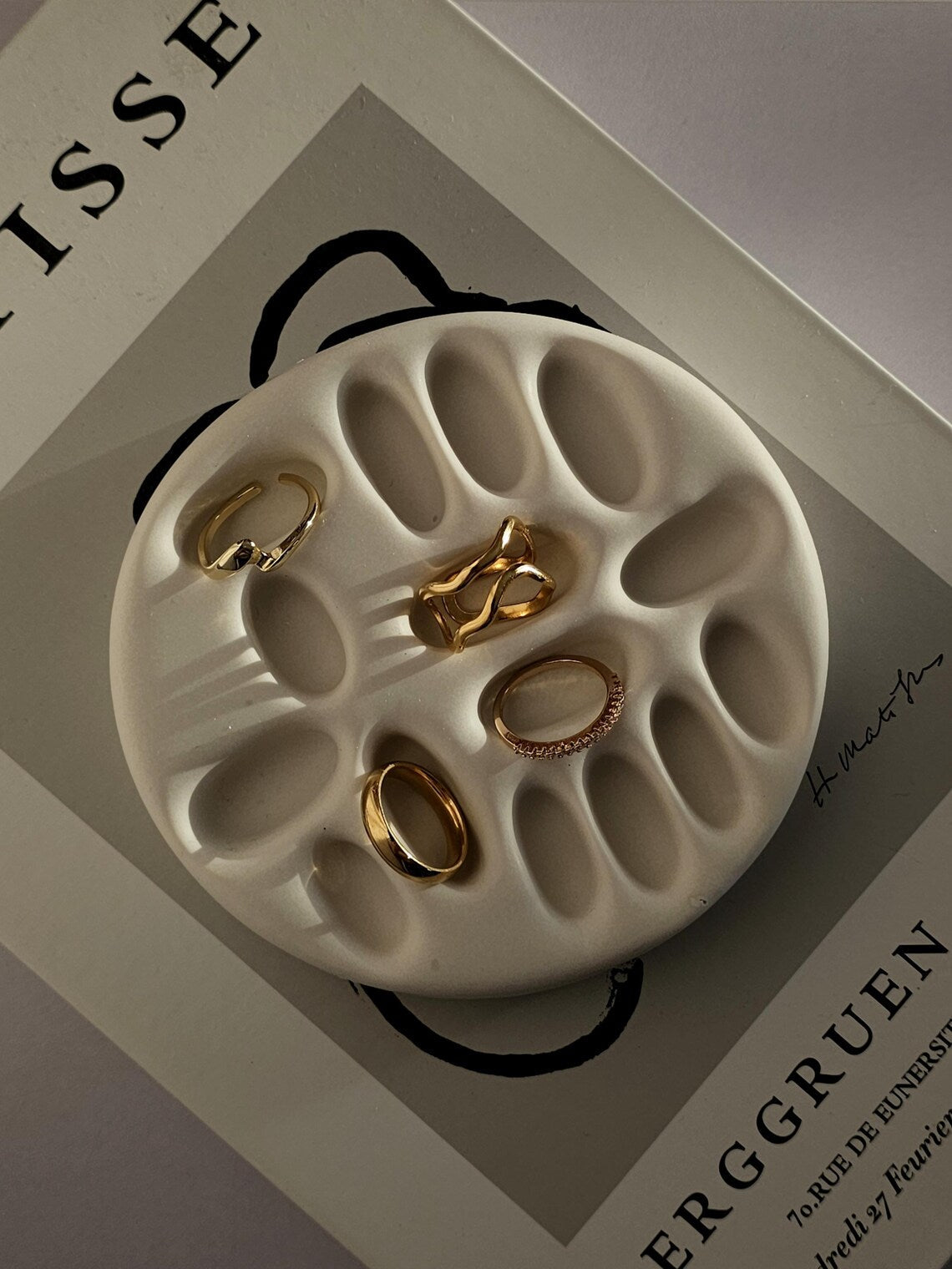 Elegance Touch Takı Tabağı - Funn Atelier