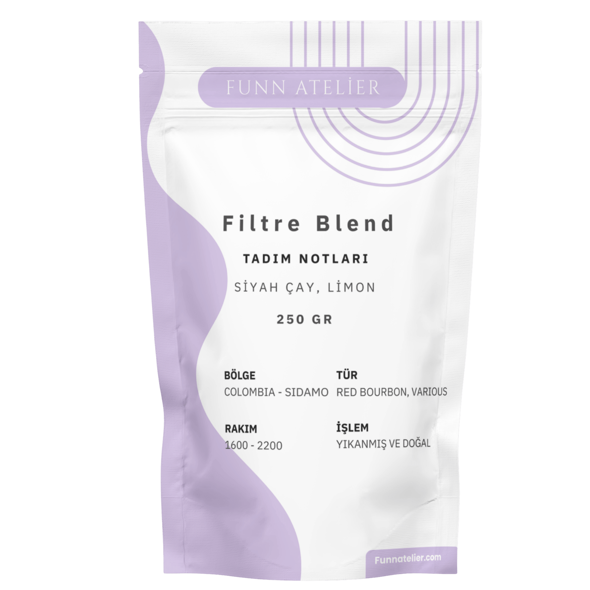 Filtre Blend Kahve Çekirdeği 250 g - Funn Atelier